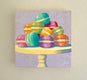 Original art for sale at UGallery.com | Assorted Macarons by Pat Doherty | $575 | oil painting | 12' h x 12' w | thumbnail 3