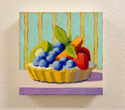Original art for sale at UGallery.com | Mixed Fruit Tart by Pat Doherty | $575 | oil painting | 12' h x 12' w | thumbnail 3