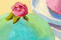 Original art for sale at UGallery.com | Princess Cakes by Pat Doherty | $225 | oil painting | 6' h x 6' w | thumbnail 4