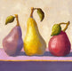 Original art for sale at UGallery.com | Three Varieties by Pat Doherty | $400 | oil painting | 8' h x 8' w | thumbnail 1