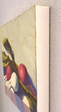 Original art for sale at UGallery.com | White Radish by Pat Doherty | $575 | oil painting | 12' h x 12' w | thumbnail 2