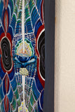 Original art for sale at UGallery.com | Nine of Cups by Rachel Srinivasan | $2,600 | oil painting | 48' h x 36' w | thumbnail 2