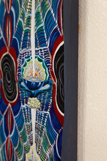 Nine of Cups by Rachel Srinivasan |  Side View of Artwork 