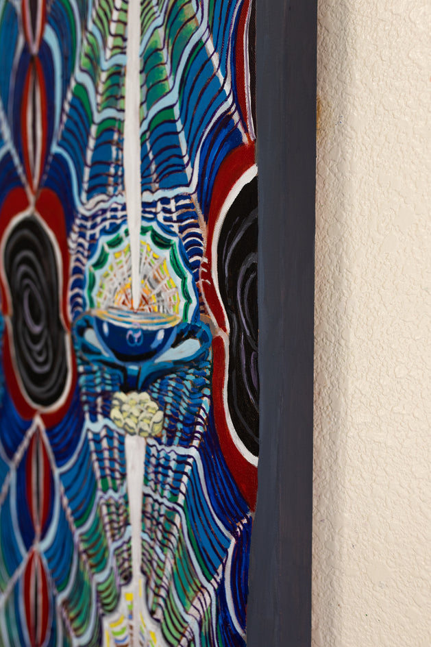 Nine of Cups by Rachel Srinivasan |  Side View of Artwork 