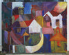 Original art for sale at UGallery.com | English Settlement by Robert Hofherr | $1,625 | acrylic painting | 22' h x 28' w | thumbnail 3