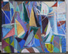 Original art for sale at UGallery.com | For Sail by Robert Hofherr | $1,425 | acrylic painting | 22' h x 28' w | thumbnail 3