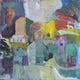 Original art for sale at UGallery.com | Village Study by Robert Hofherr | $1,300 | acrylic painting | 24' h x 24' w | thumbnail 1