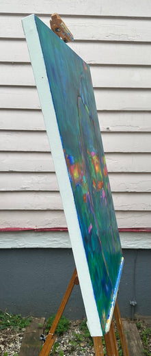 The In-Between by Robin Okun |  Side View of Artwork 