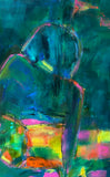 Original art for sale at UGallery.com | The In-Between by Robin Okun | $1,700 | acrylic painting | 36' h x 24' w | thumbnail 4