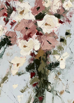 For the Blushing Bride by Ronda Waiksnis |   Closeup View of Artwork 