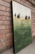 Original art for sale at UGallery.com | Forest Calm by Shari Lyon | $2,700 | encaustic artwork | 36' h x 24' w | thumbnail 2
