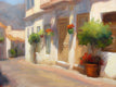 Original art for sale at UGallery.com | Rustic Building in Estepona by Sherri Aldawood | $525 | oil painting | 11' h x 14' w | thumbnail 4