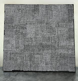 Original art for sale at UGallery.com | Around the Block by Terri Bell | $1,550 | mixed media artwork | 36' h x 36' w | thumbnail 3