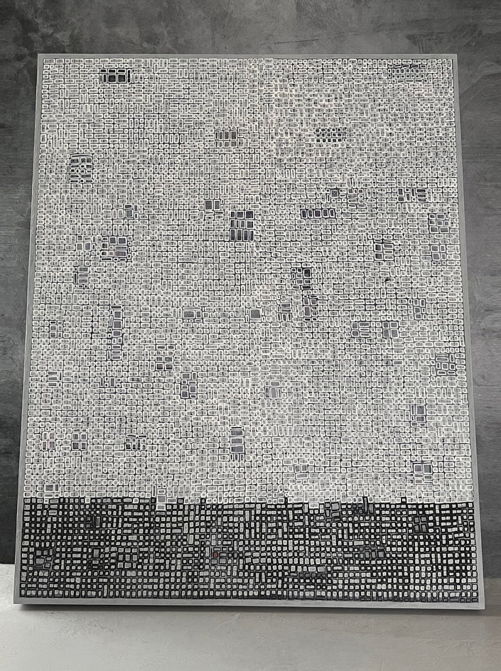 Intervals by Terri Bell |  Closeup View of Artwork 