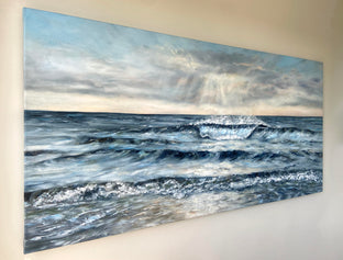 Breath of the Sea by Tiffany Blaise |  Side View of Artwork 