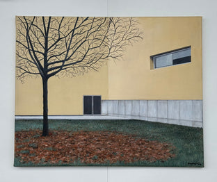 Exterior Space#1 Fall Foliage by Zeynep Genc |  Context View of Artwork 