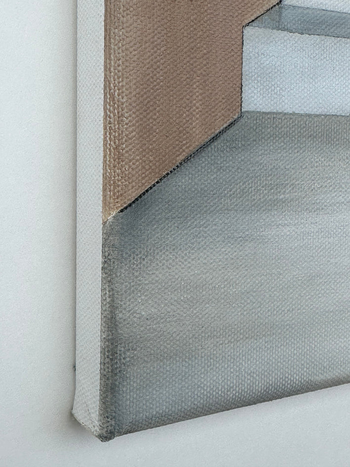 Interior Space#2 Sea by Zeynep Genc |  Side View of Artwork 