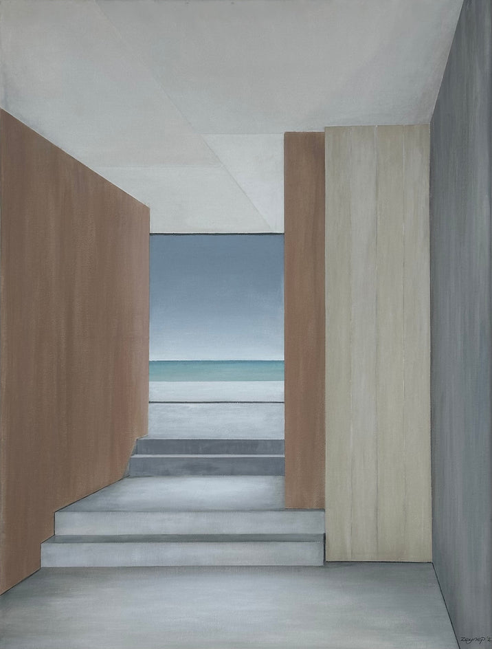 Interior Space#2 Sea by Zeynep Genc |  Artwork Main Image 