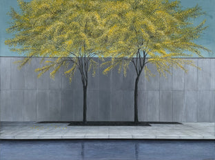 Trees in MoMA Sculpture Garden by Zeynep Genc |  Artwork Main Image 