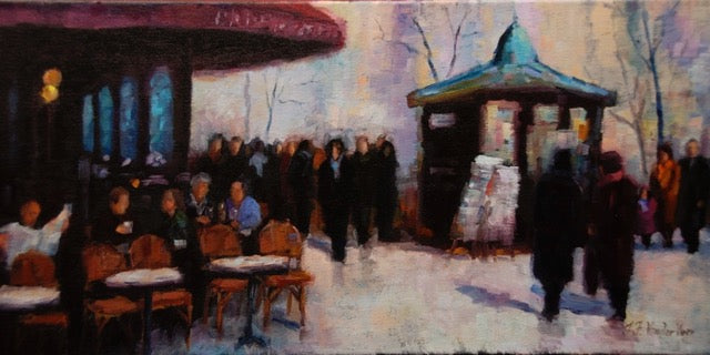 Winter in Paris by Faye Vander Veer |  Artwork Main Image 