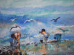 Original art for sale at UGallery.com | Hunting For Treasure by Kip Decker | $2,775 | acrylic painting | 30' h x 40' w | thumbnail 1