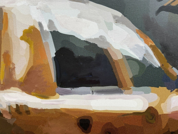 The Morning Commute by Keith Thomson |   Closeup View of Artwork 