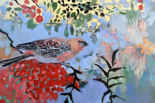 Original art for sale at UGallery.com | Lofty Perch by Mary Pratt | $2,300 | oil painting | 30' h x 30' w | photo 4