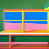 Original art for sale at UGallery.com | Window11 by Wenjie Jin | $4,700 | acrylic painting | 60' h x 60' w | thumbnail 1