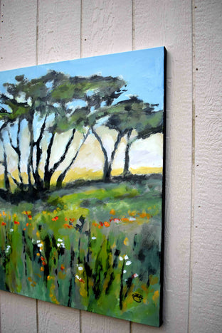 Original art for sale at UGallery.com | Green Field by Kip Decker | $2,800 | acrylic painting | 36' h x 36' w | photo 4