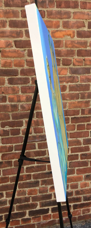 Original art for sale at UGallery.com | Showing Up by Robin Okun | $1,400 | acrylic painting | 30' h x 30' w | photo 3