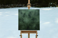 Original art for sale at UGallery.com | Darkness Is as Light With You by Morgan Fite | $1,450 | oil painting | 24' h x 24' w | thumbnail 3