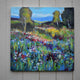 Original art for sale at UGallery.com | Up the Pasture by Kip Decker | $2,200 | acrylic painting | 30' h x 30' w | thumbnail 2