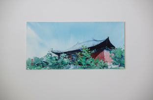 Watercolor Impressions of Chinese Architecture 6 by Siyuan Ma |  Context View of Artwork 