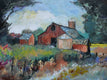 Original art for sale at UGallery.com | Barn and Silos by Kip Decker | $2,575 | acrylic painting | 30' h x 40' w | thumbnail 1