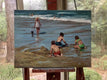 Original art for sale at UGallery.com | Outgoing Tide by Faye Vander Veer | $1,900 | oil painting | 18' h x 24' w | thumbnail 2