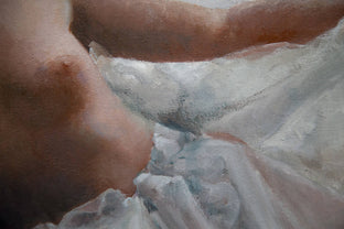 Original art for sale at UGallery.com | At the Window by John Kelly | $2,400 | oil painting | 24' h x 36' w | photo 4