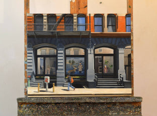 Original art for sale at UGallery.com | On Howard Street by Nick Savides | $2,100 | oil painting | 16' h x 20' w | photo 3