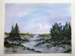 Original art for sale at UGallery.com | Wilderness Mood by Posey Gaines | $800 | watercolor painting | 18' h x 24' w | thumbnail 4