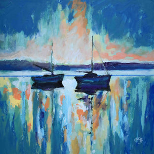 Original art for sale at UGallery.com | Serenity by Kip Decker | $2,200 | acrylic painting | 30' h x 30' w | photo 1