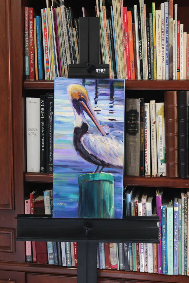 Me Time by Andres Lopez |  Closeup View of Artwork 