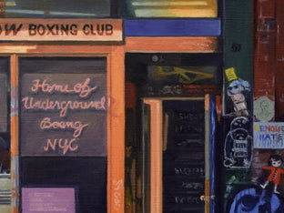 Overthrow Boxing Club by Nick Savides |  Side View of Artwork 