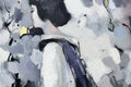 Original art for sale at UGallery.com | Geisha in Training by Mary Pratt | $2,725 | oil painting | 48' h x 30' w | thumbnail 4
