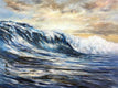 Original art for sale at UGallery.com | A Moment in Time by Tiffany Blaise | $2,425 | mixed media artwork | 30' h x 40' w | thumbnail 1