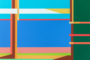 Original art for sale at UGallery.com | Window8 by Wenjie Jin | $2,400 | acrylic painting | 47.24' h x 47.24' w | photo 3