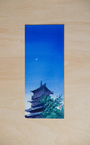 Watercolor Impressions of Chinese Architecture 2 by Siyuan Ma |  Context View of Artwork 