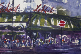 Cafe le Select by James Nyika |   Closeup View of Artwork 