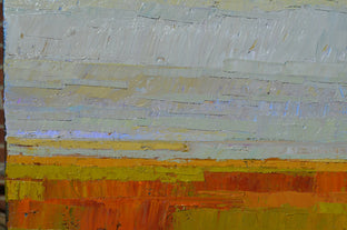 Original art for sale at UGallery.com | Summer Fields by Srinivas Kathoju | $500 | oil painting | 14' h x 11' w | photo 4