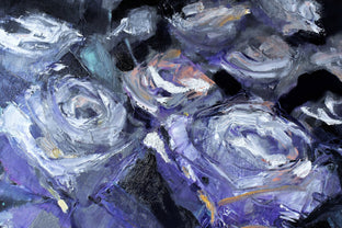 Original art for sale at UGallery.com | Finding Purple by Mary Pratt | $1,000 | oil painting | 18' h x 18' w | photo 4