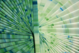 Original art for sale at UGallery.com | Green Oasis by Mark Risius | $7,875 | oil painting | 48' h x 60' w | photo 4