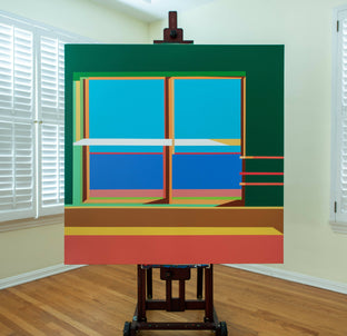 Original art for sale at UGallery.com | Window8 by Wenjie Jin | $2,400 | acrylic painting | 47.24' h x 47.24' w | photo 4